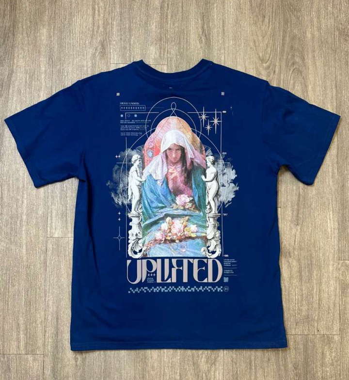 Uplifted Graphic Tee - Blue