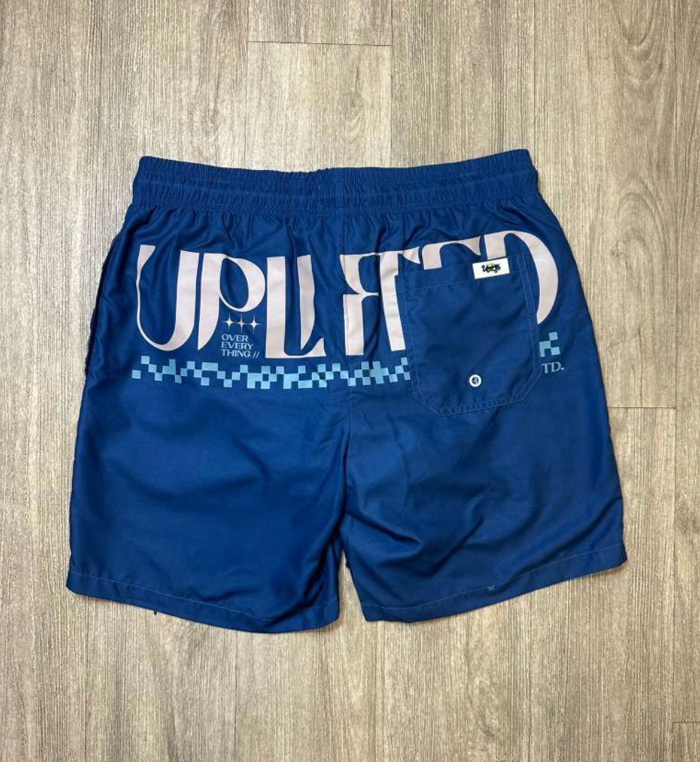 Uplifted Nylon Shorts - Navy