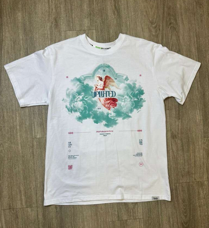 Uplifted Graphic Tee - White
