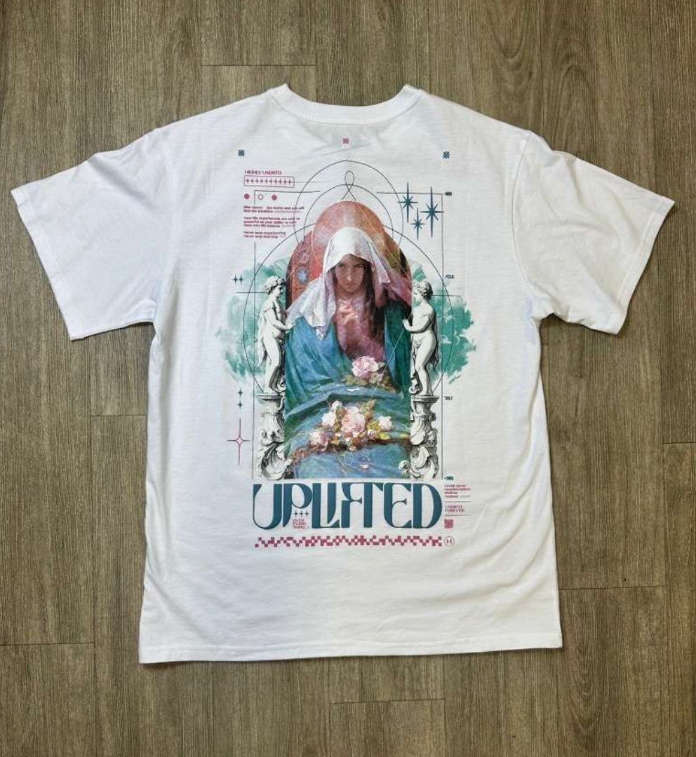Uplifted Graphic Tee - White