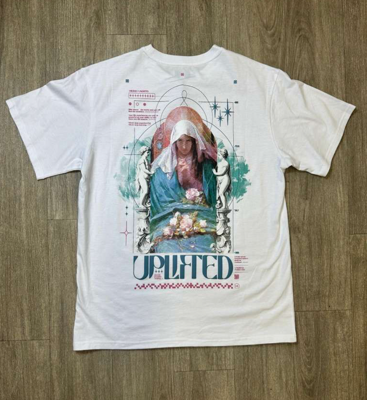 Uplifted Graphic Tee - White