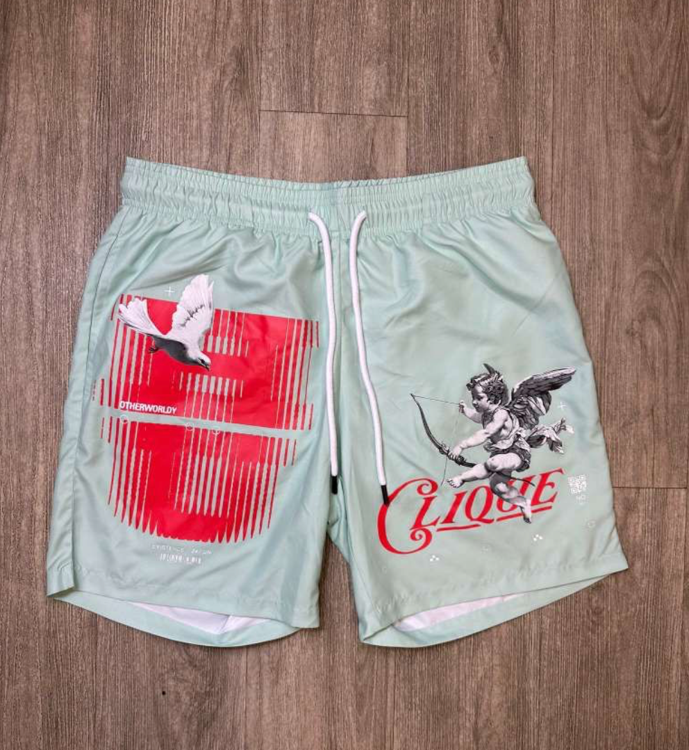 The Almighty Nylon Shorts - Mint