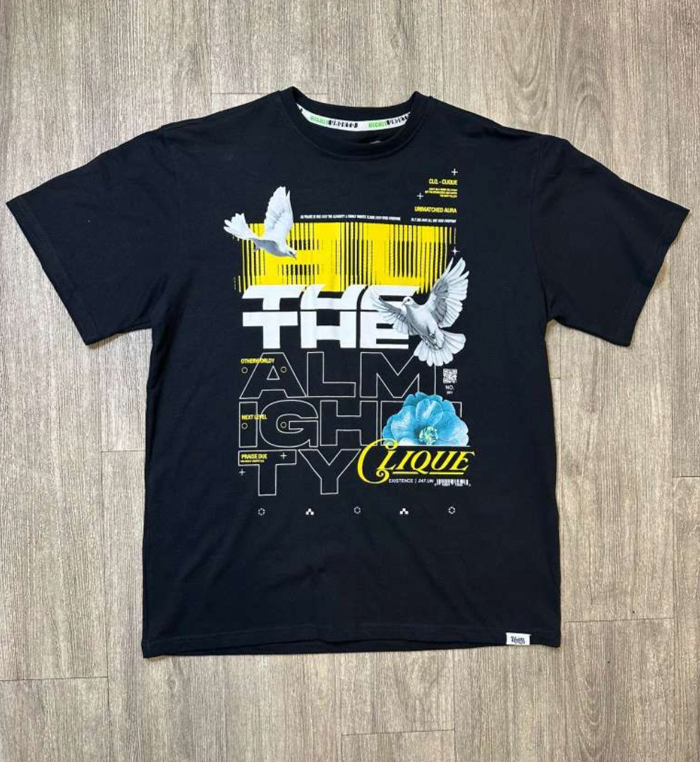 The Almighty Graphic Tee - Black