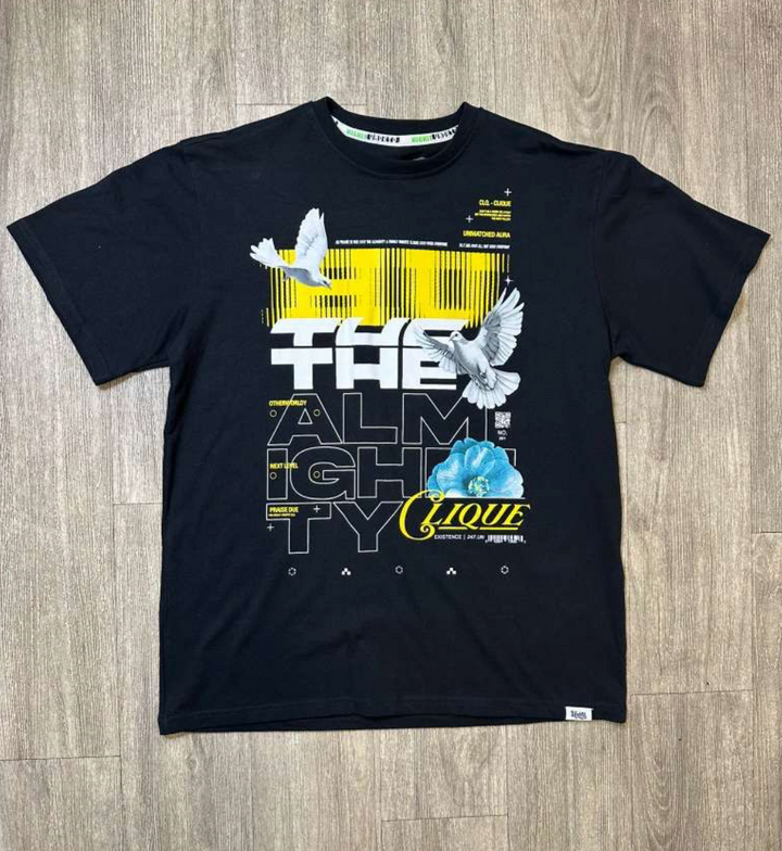 The Almighty Graphic Tee - Black