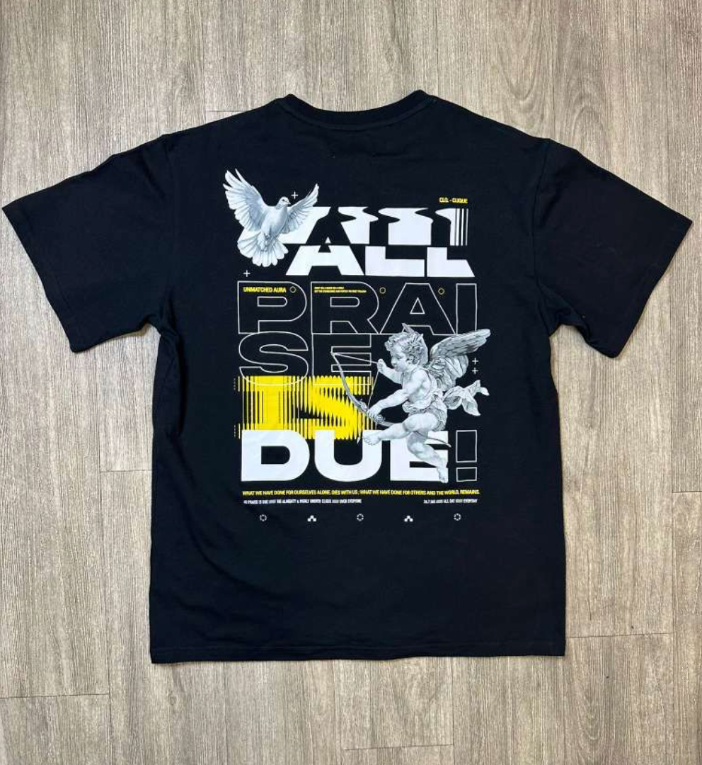The Almighty Graphic Tee - Black