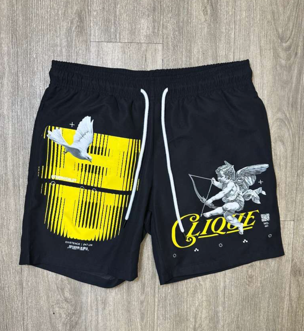 Almighty Nylon Shorts - Black