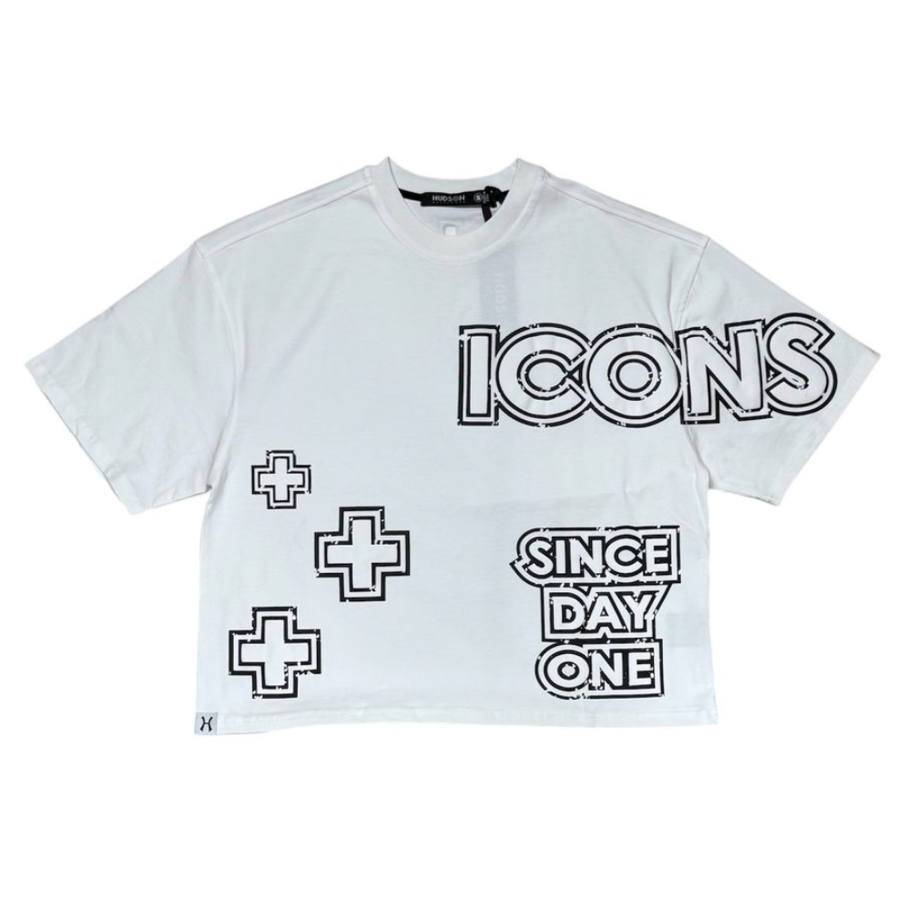 Icons Day Graphic Tee - White