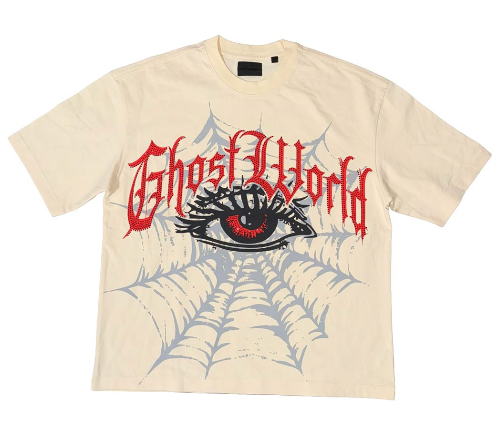 Bad Omen Graphic Tee - Khaki