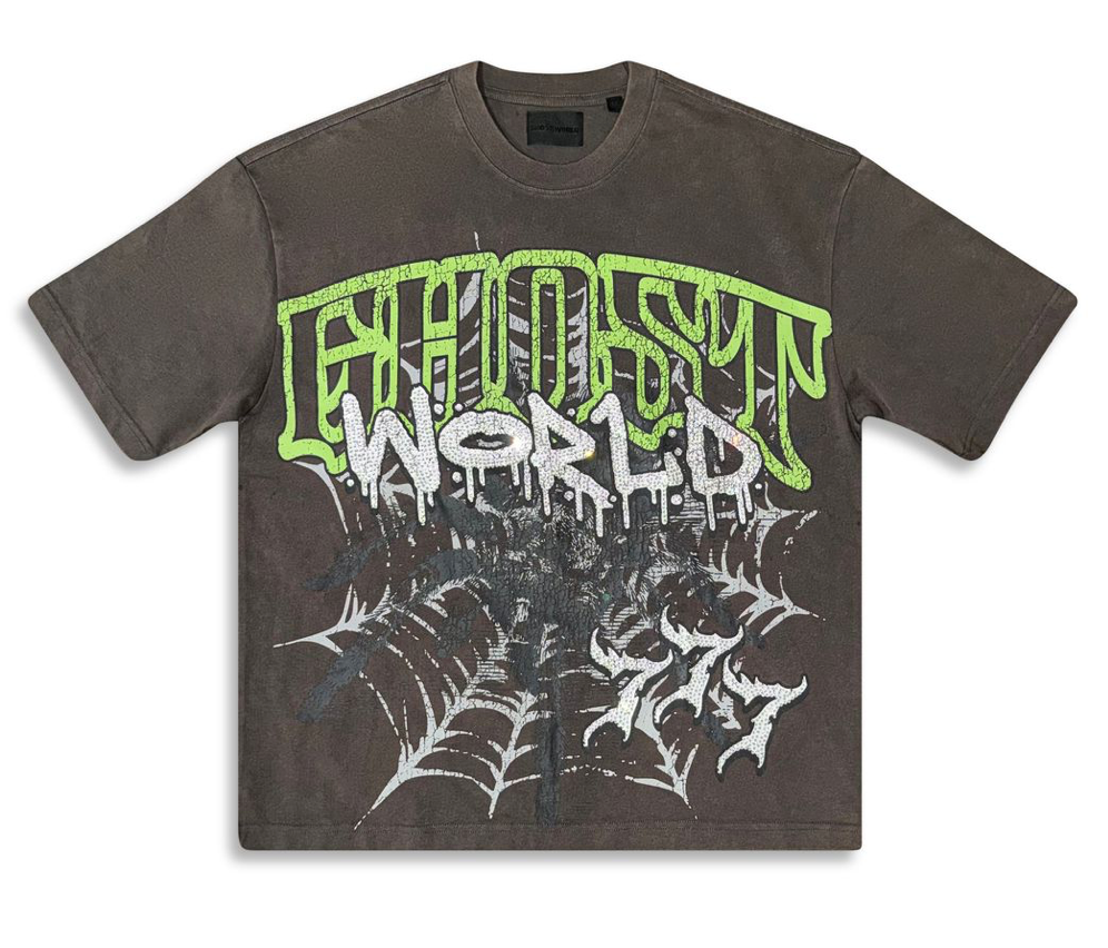 Ghost World Graphic Tee - Grey
