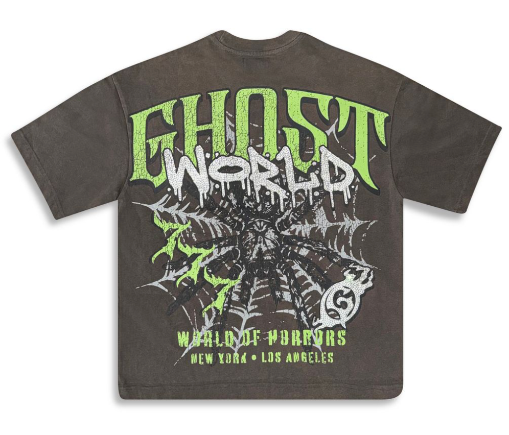 Ghost World Graphic Tee - Grey