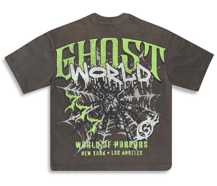 Ghost World Graphic Tee - Grey