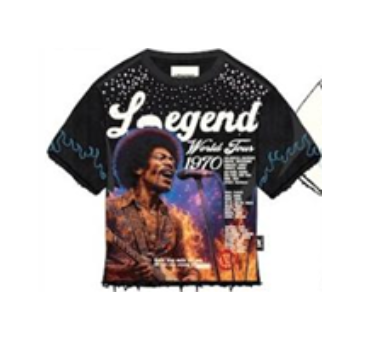 Legend Graphic Tee - Black