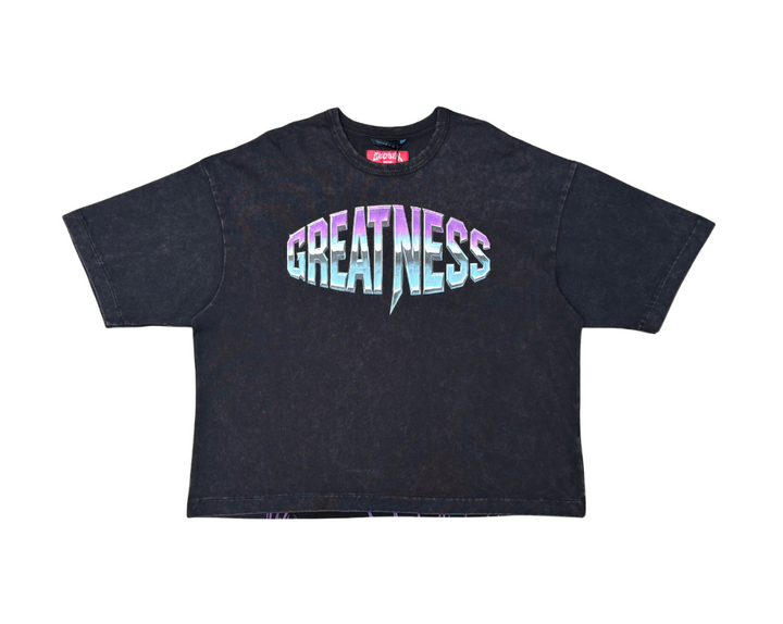Reaper Cropped Tee - Black