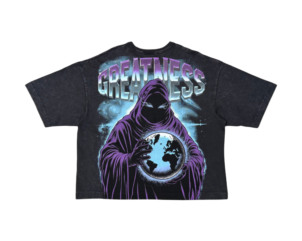 Reaper Cropped Tee - Black