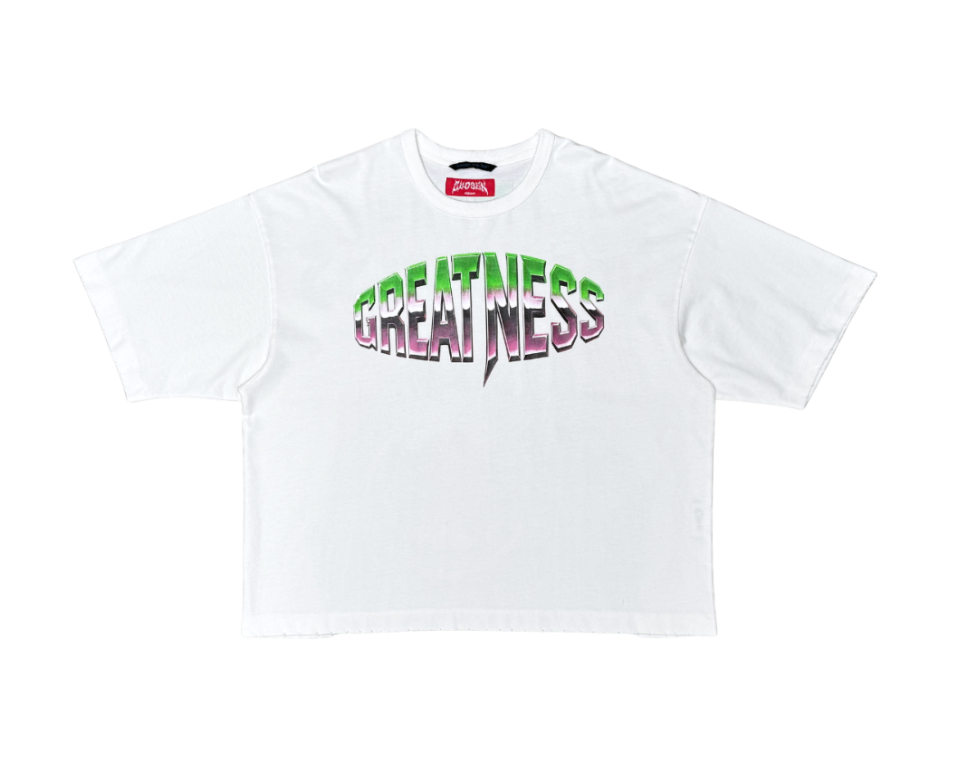 Reaper Cropped Tee - White
