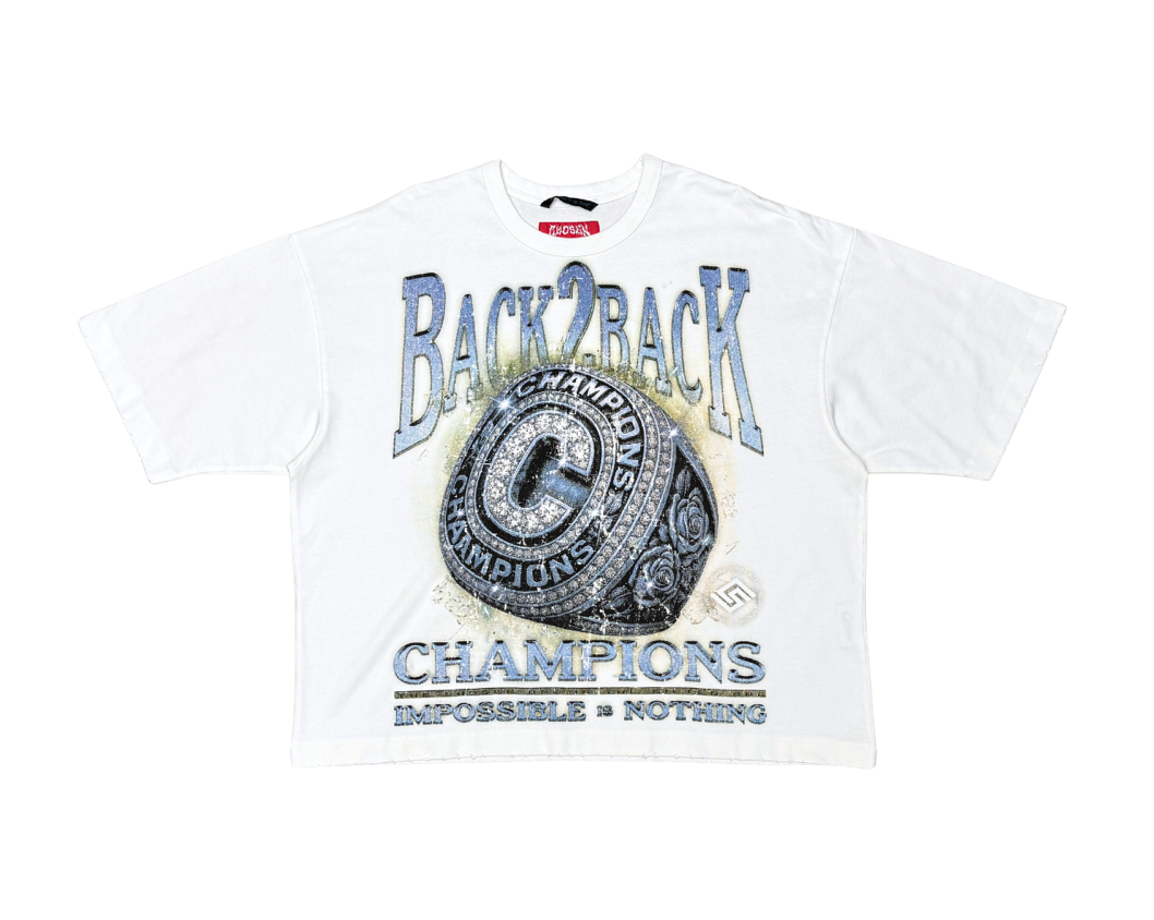 Champion Cropped Tee - White