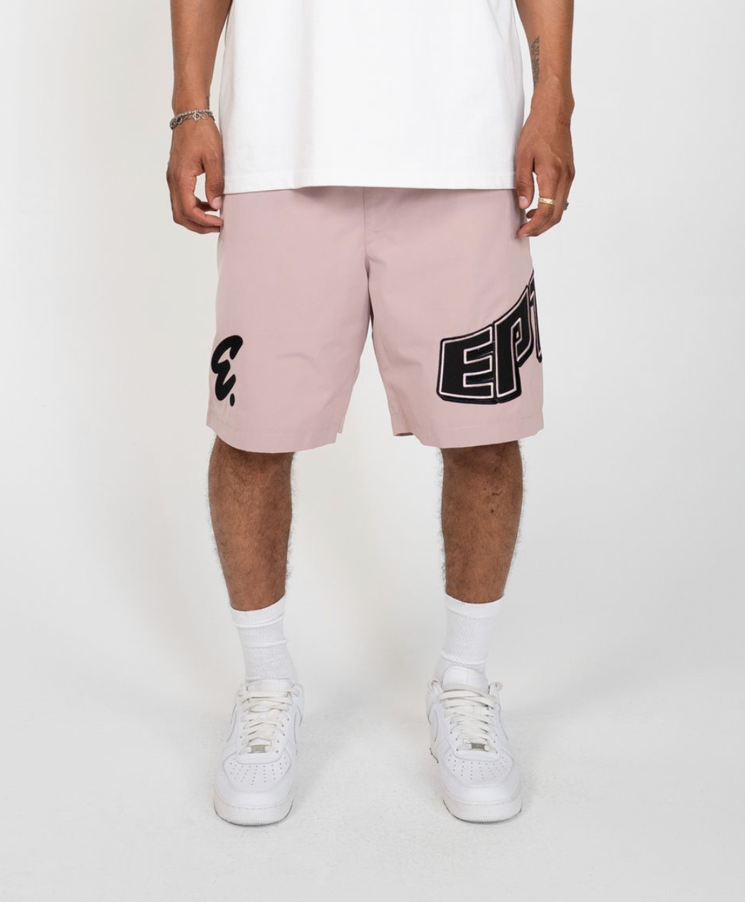 BRAND SHORTS Black, Pink Or Blue