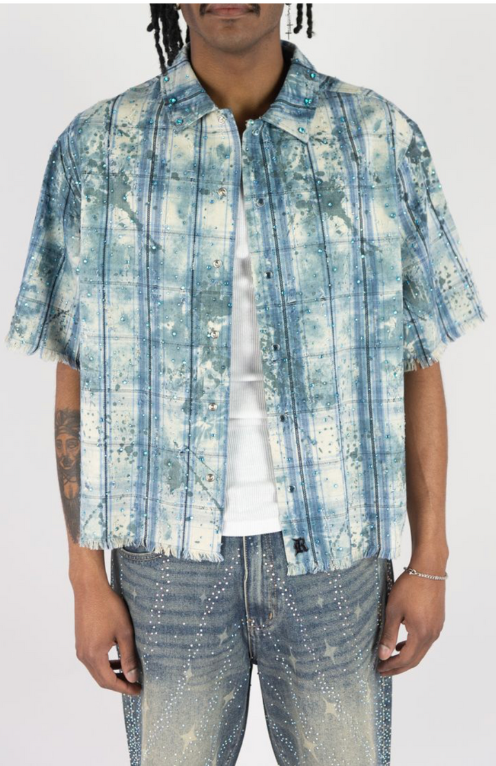 PLAID SHIRTS W/ R.STONES