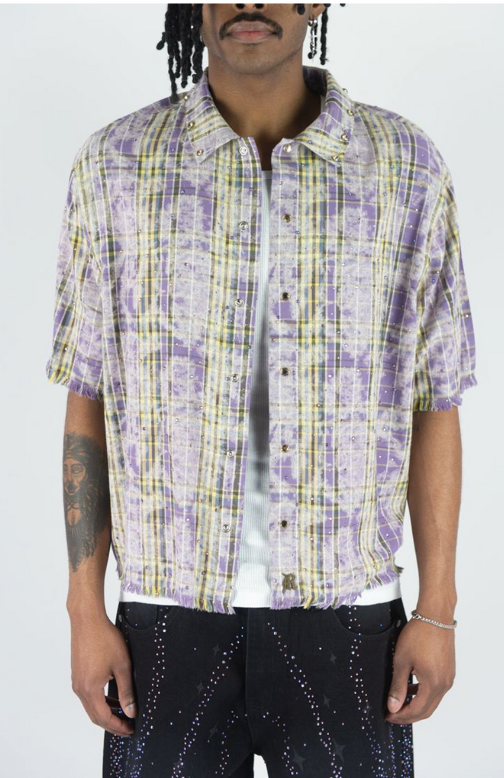 PLAID SHIRTS W/ R.STONES