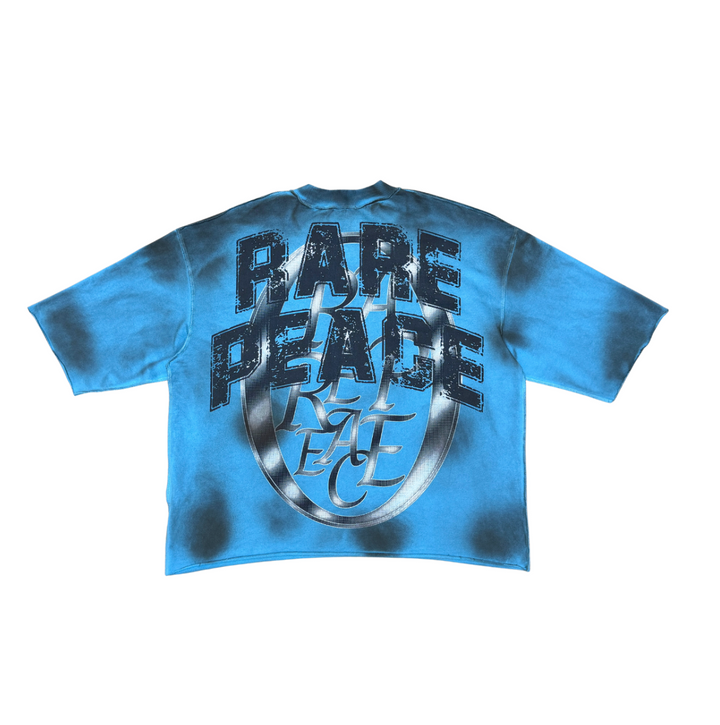 CHAOS WASHED TEE W/ RHINESTONE DETAIL