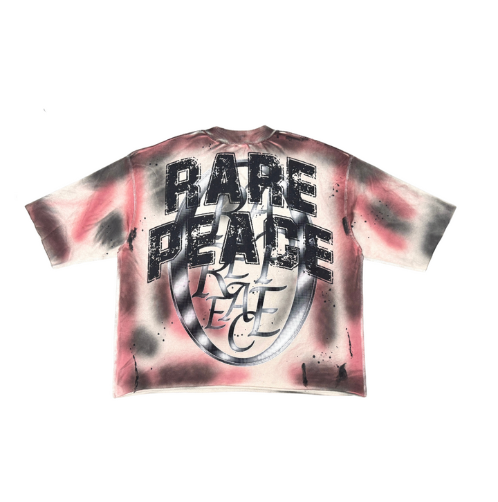 CHAOS WASHED TEE W/ RHINESTONE DETAIL