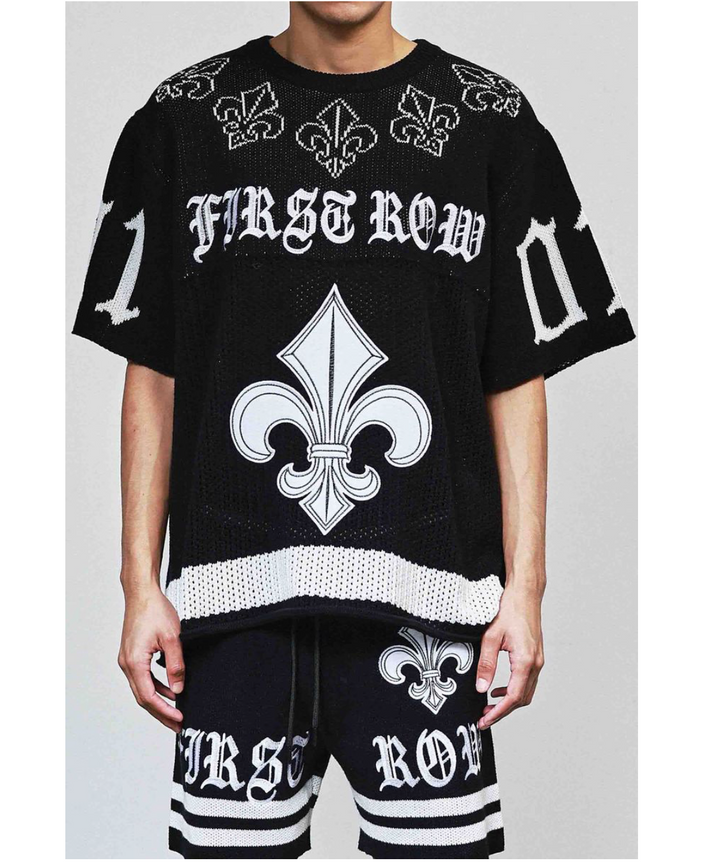 FAITH DEALER SWEATER TEE - BLACK