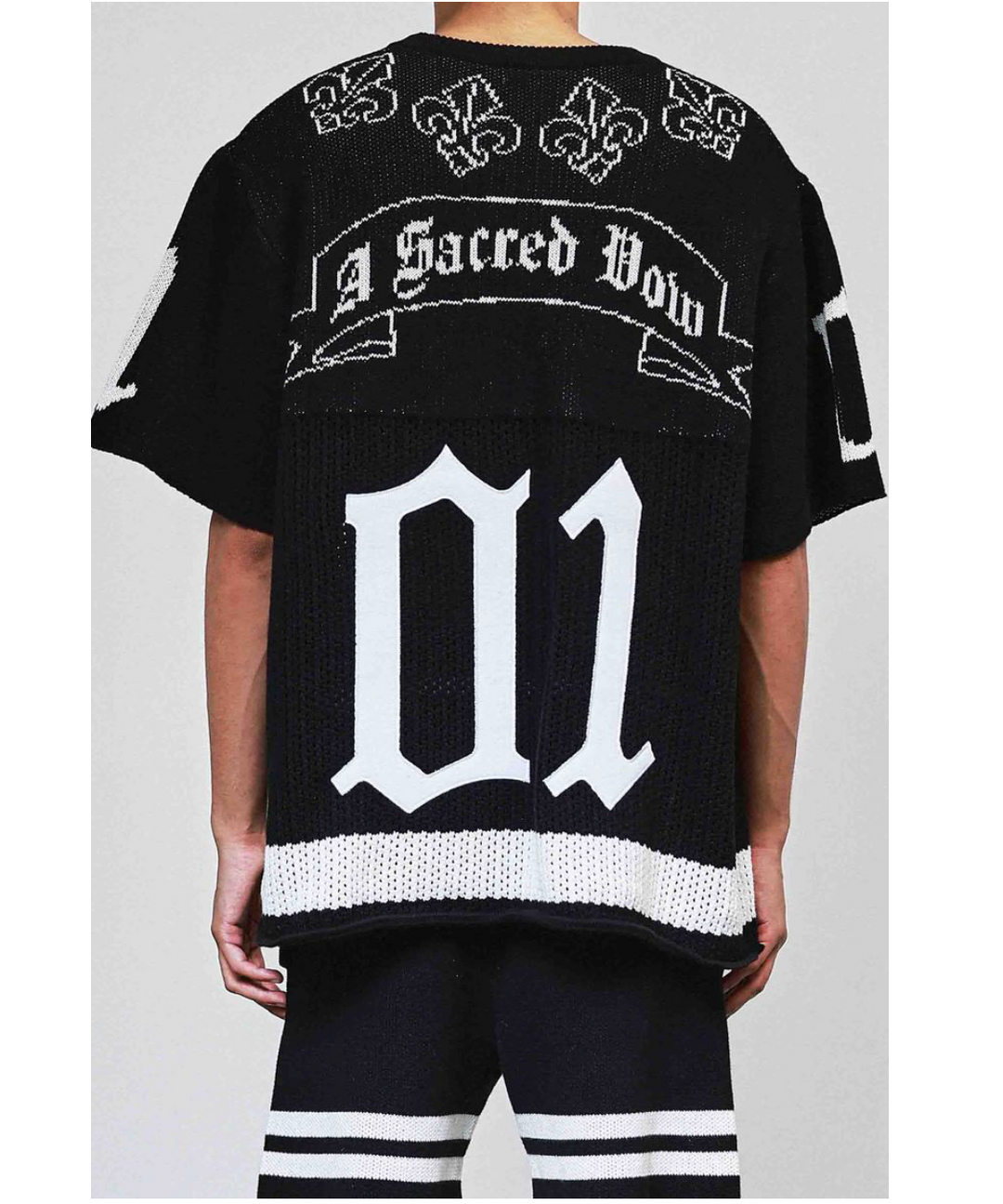 FAITH DEALER SWEATER TEE - BLACK