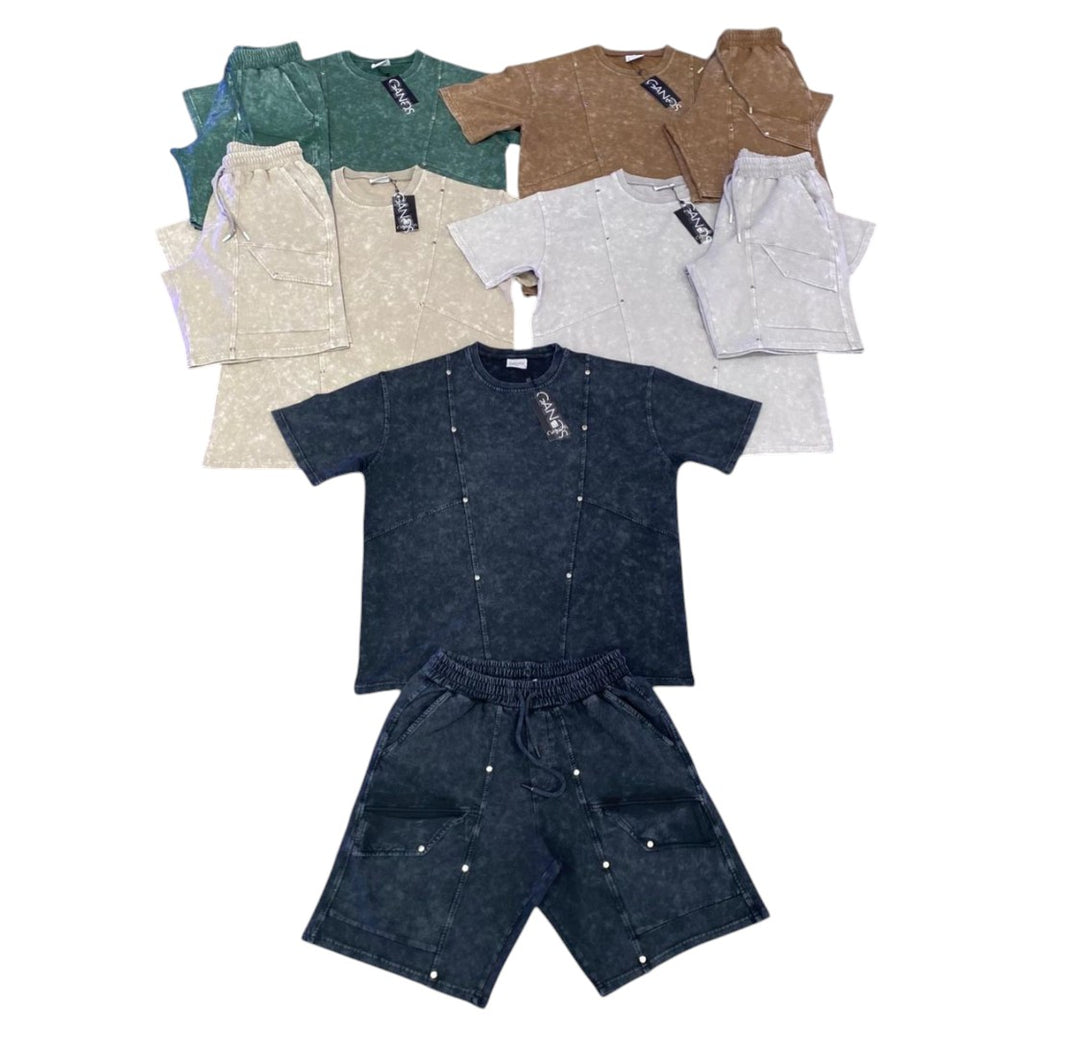 WASHED MATERIAL SET