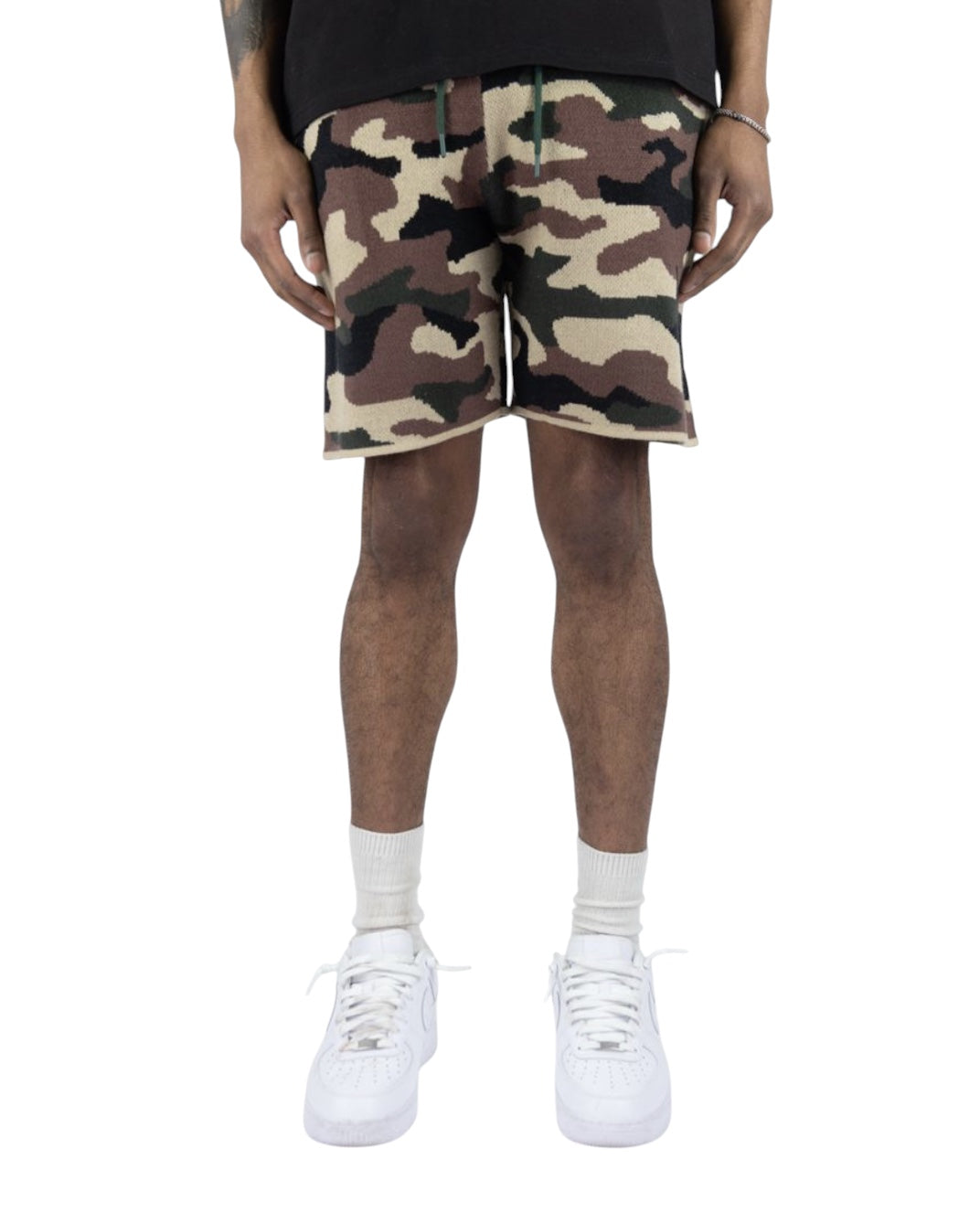 REBEL SILENT CREW SWEATER SHORTS