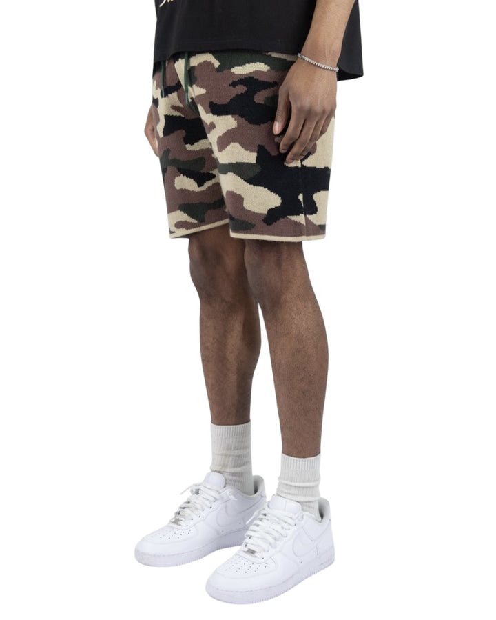 REBEL SILENT CREW SWEATER SHORTS