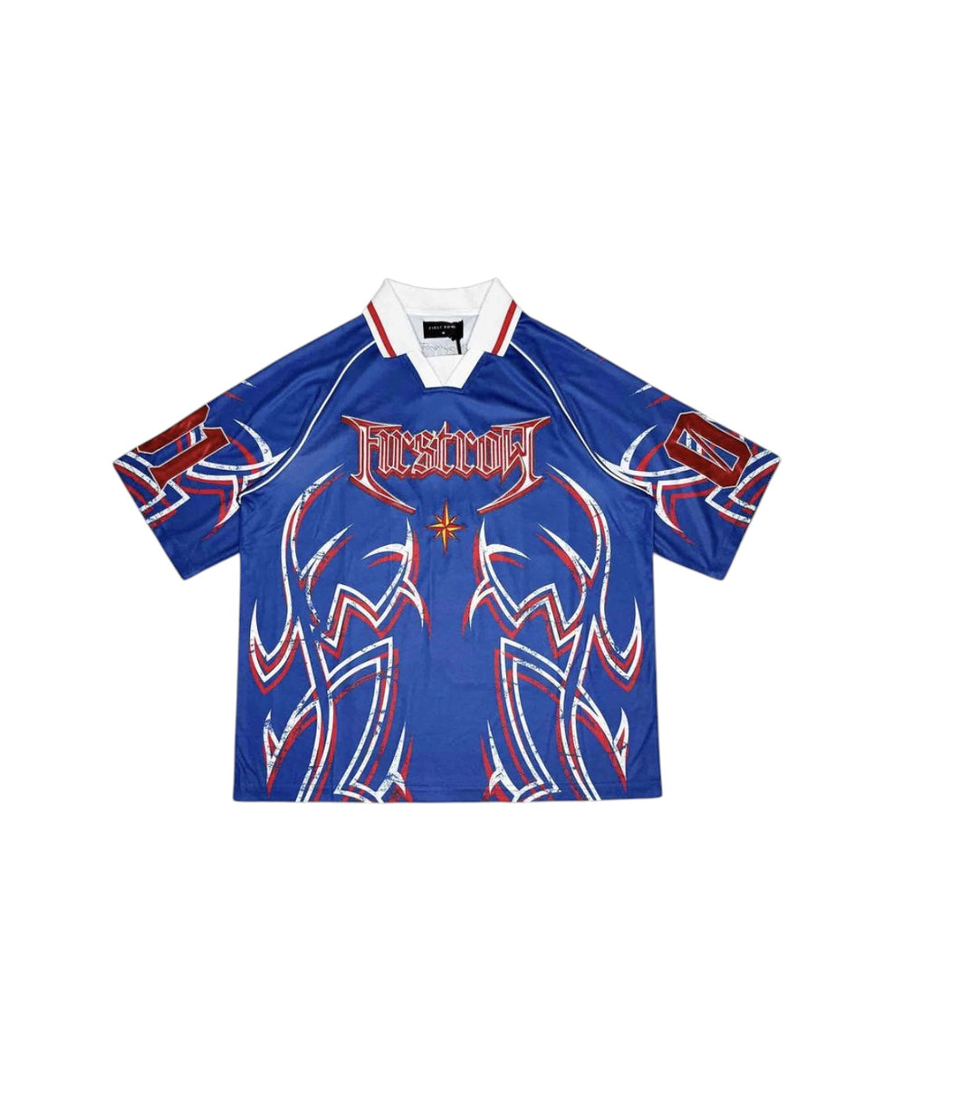 AXIS OF FLAME SHORT SLV SPORTS JERSEY