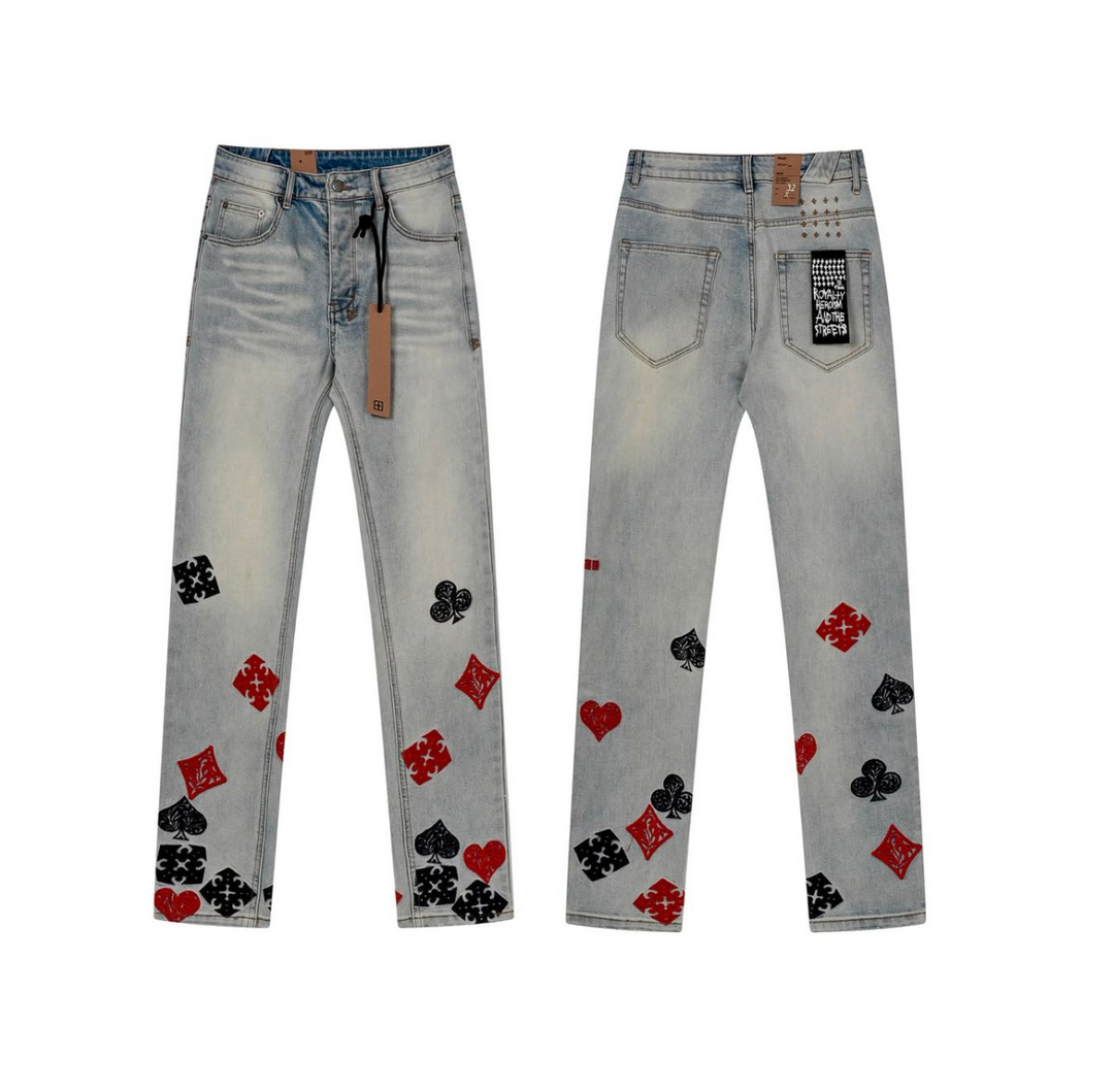 "Ksubi" Brand Skinny Fitted Jeans - Blue