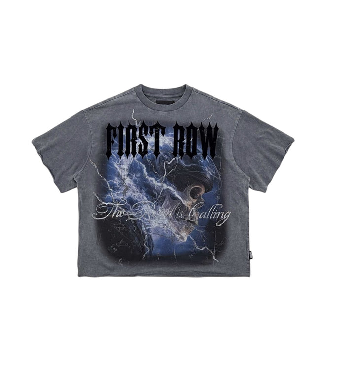 STEEL ANGELS ASH PARISH CROP TEE