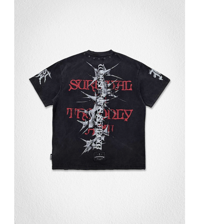 RIDE HARD IRON THRONE TEE