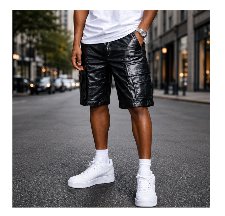 Leather Shorts