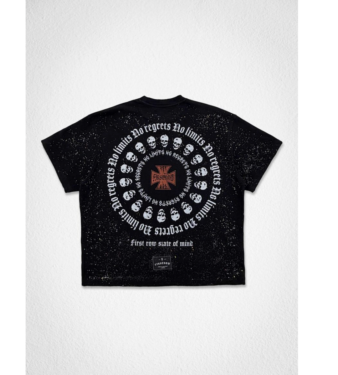 STEEL ANGELS EMBER STORM CROP TEE