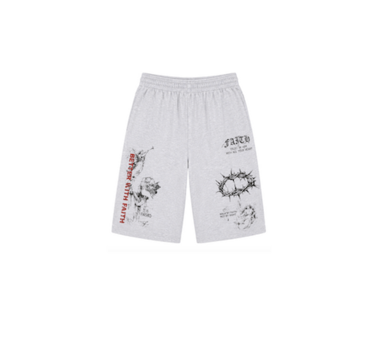 BWF 3/4 SHORTS - BETTER WITH FAITH