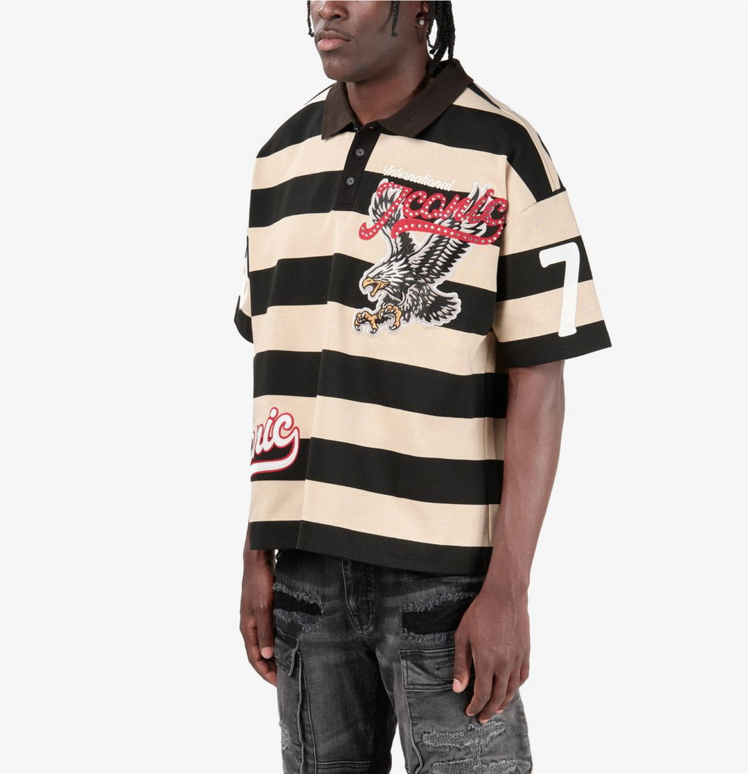 Button Down Polo Tee
