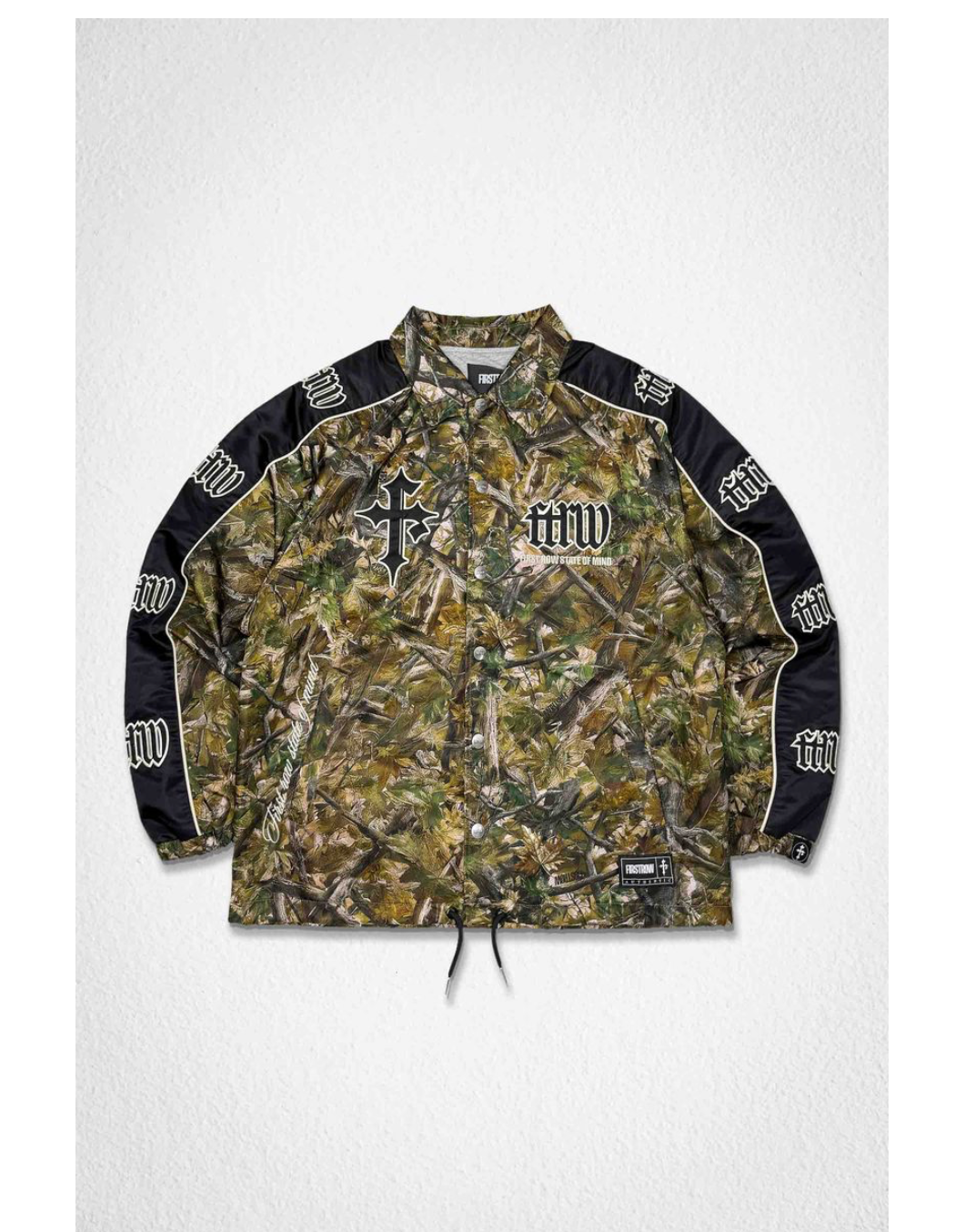 STATE OF MIND CAMO COACH JACKET