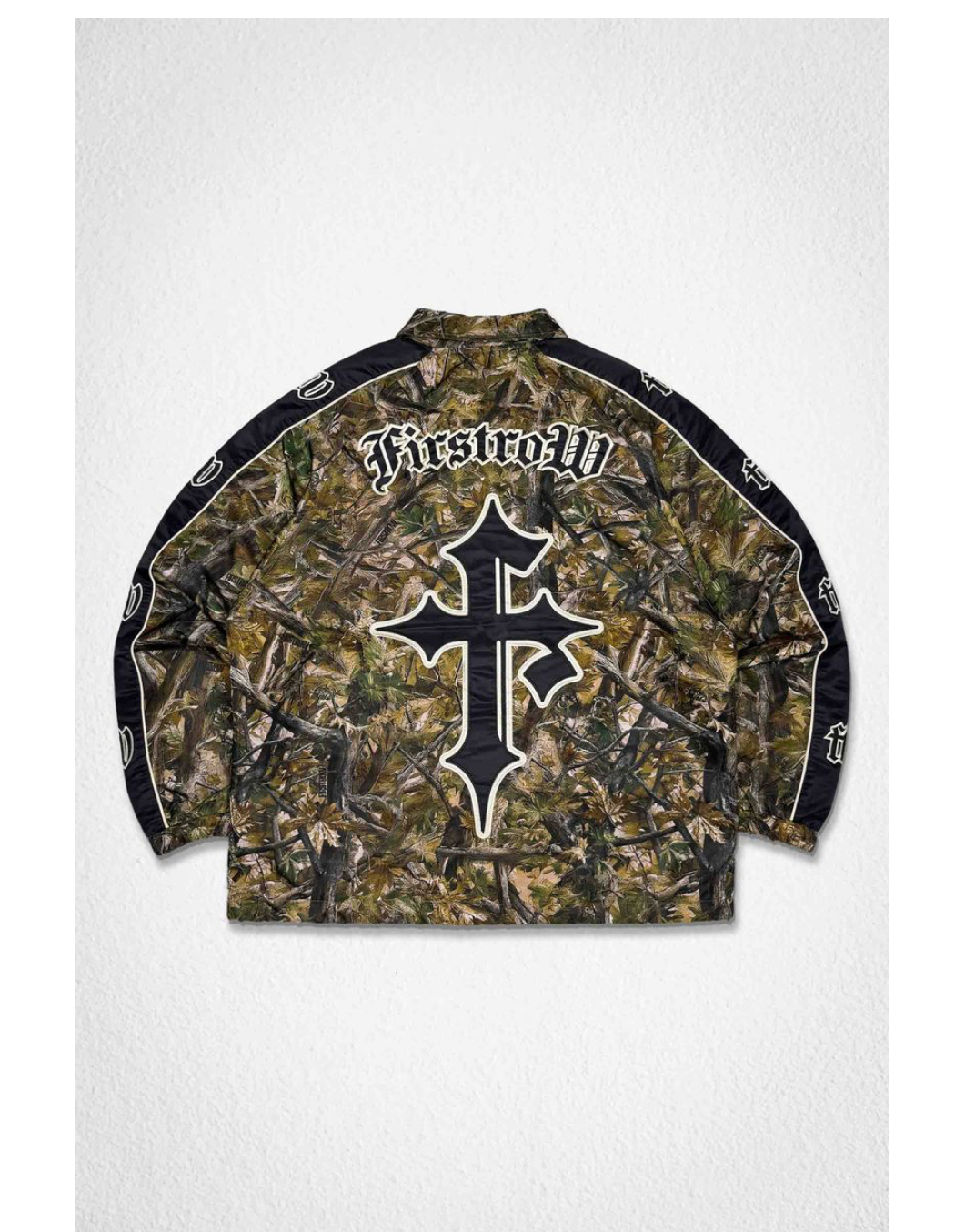 STATE OF MIND CAMO COACH JACKET