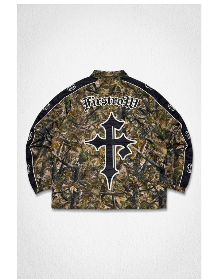 STATE OF MIND CAMO COACH JACKET