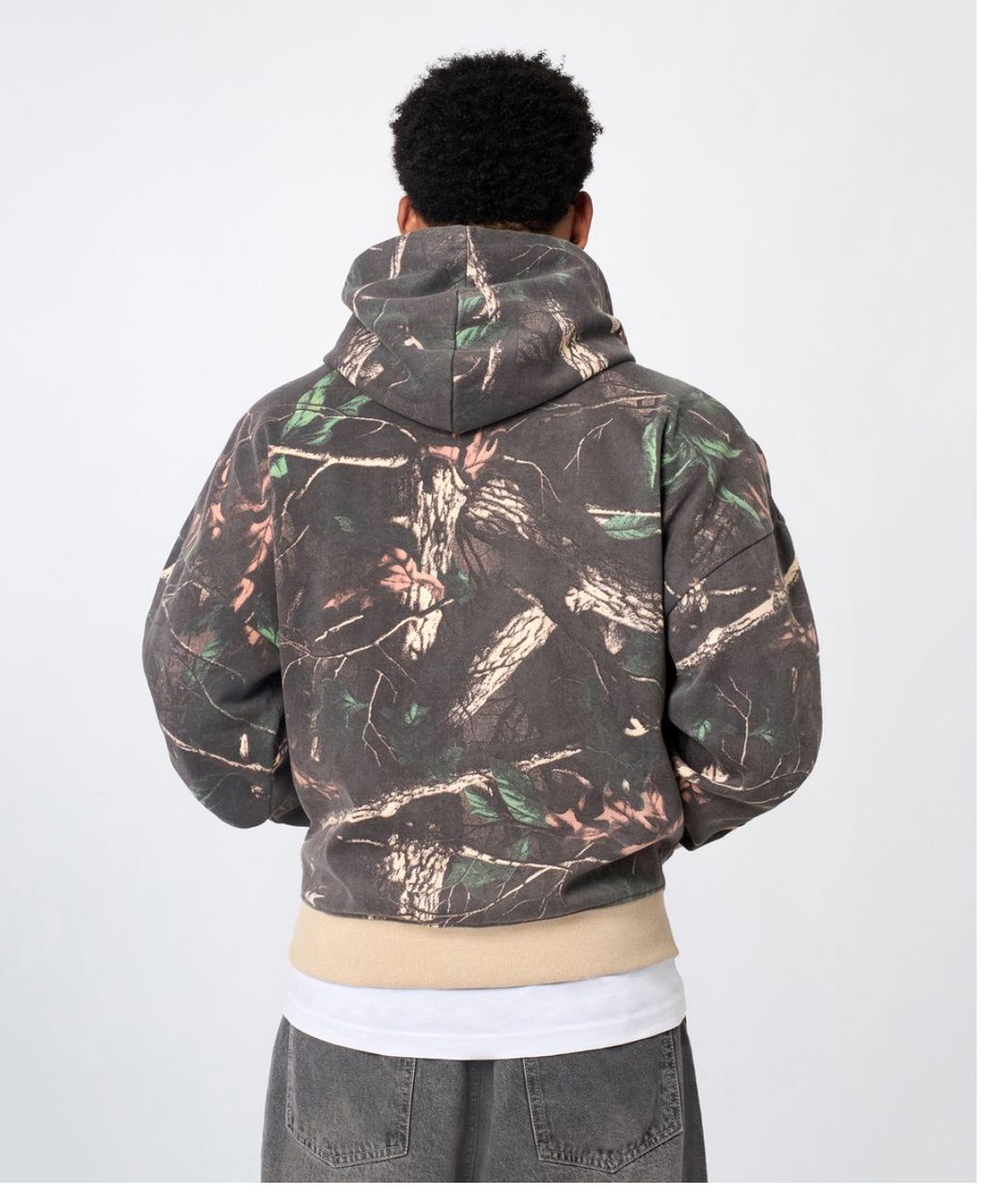 PATCHES REAL TREE CAMO FULL ZIP HOODIE