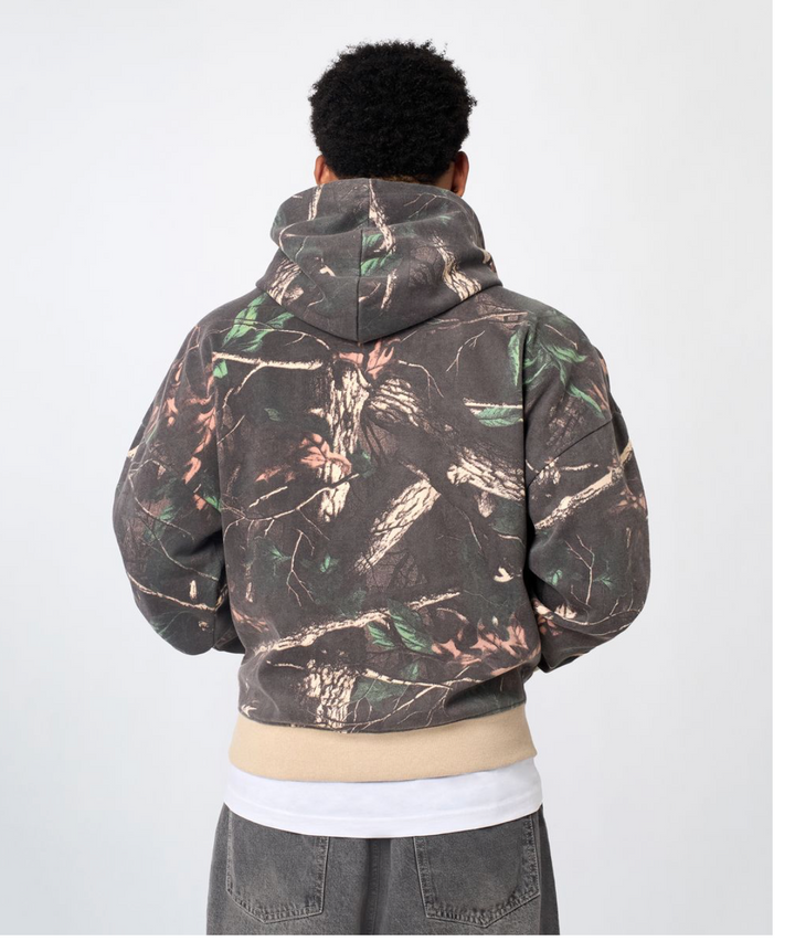 PATCHES REAL TREE CAMO FULL ZIP HOODIE