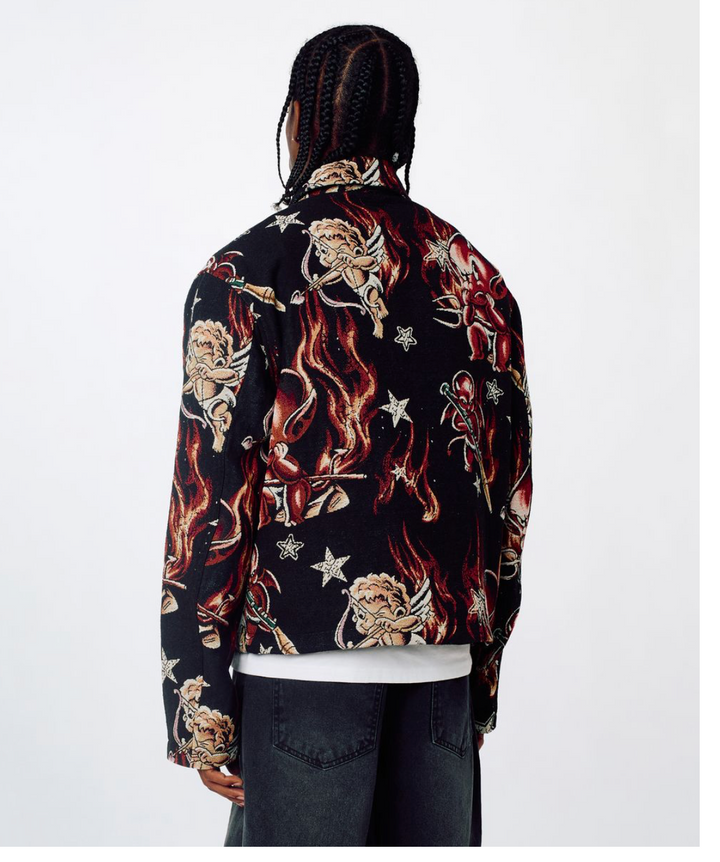 Love &amp; Hate Tapestry Jacket