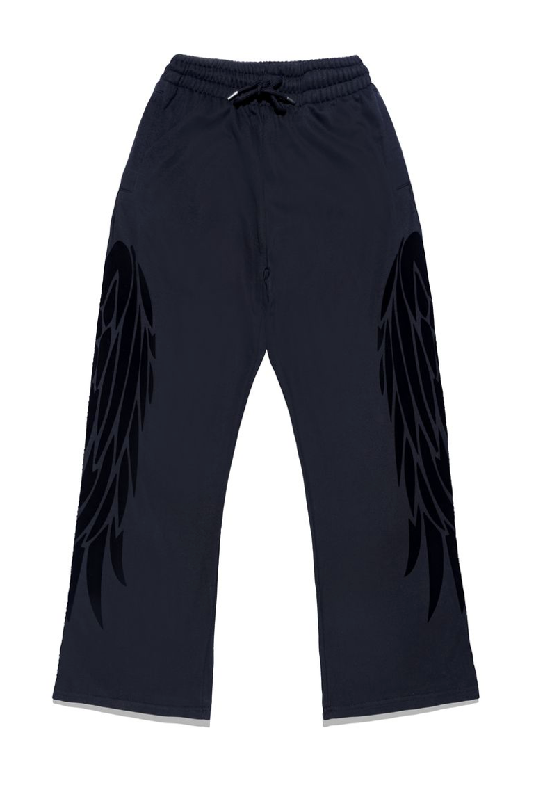 Risen Wings Sweatpants - Black