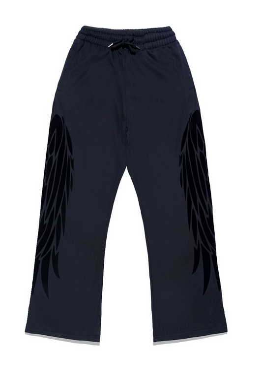 Risen Wings Sweatpants - Black