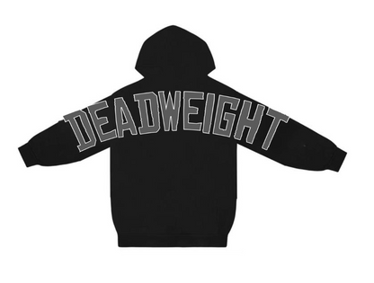 Deadweight Cropped Hoodie - Black