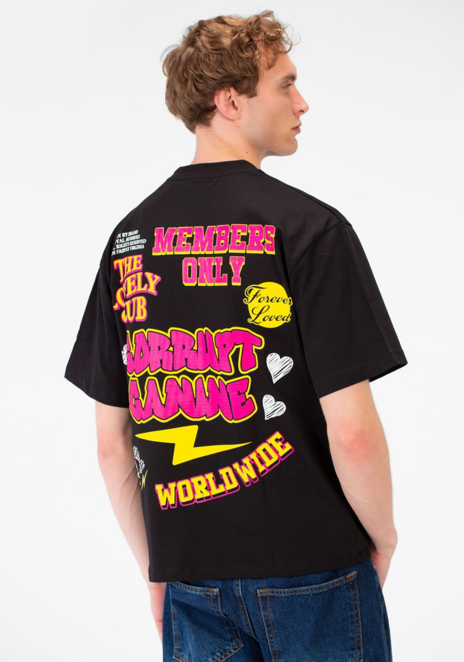 Corrupt Graffiti Tee - Black