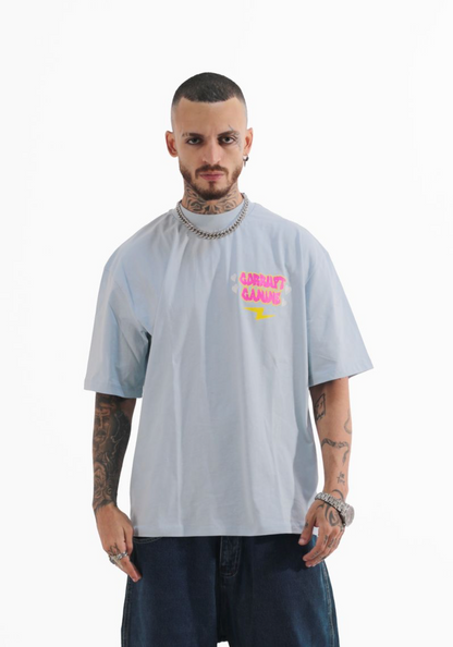 Corrupt Graffiti Tee - Blue