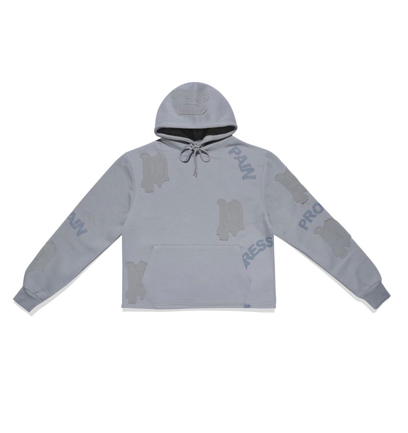 Pain and Progress Hoodie - Grey